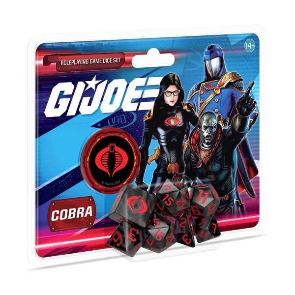 G.I. JOE Roleplaying Game Cobra Dice Set 1