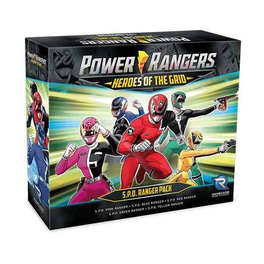 Power Rangers Heroes of the Grid: S.P.D Ranger Pack 1