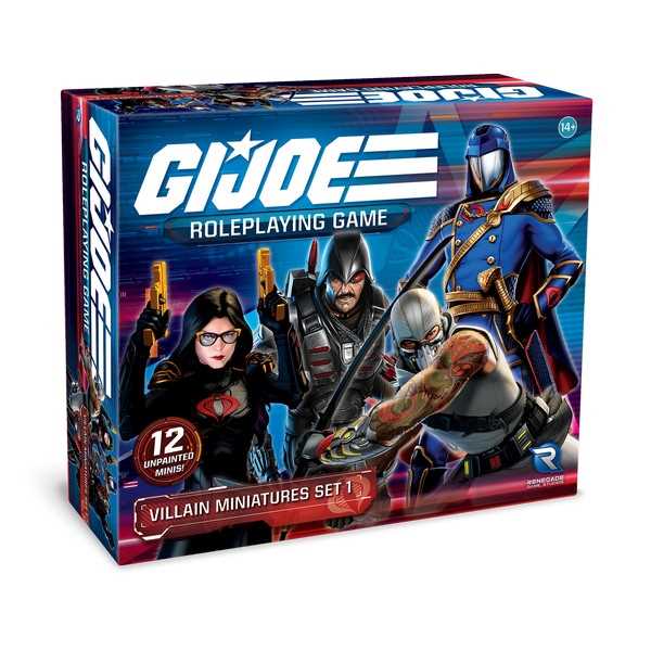 G.I. JOE Roleplaying Game Villain Miniatures Set 1 1