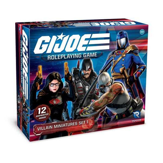 G.I. JOE Roleplaying Game Villain Miniatures Set 1 1
