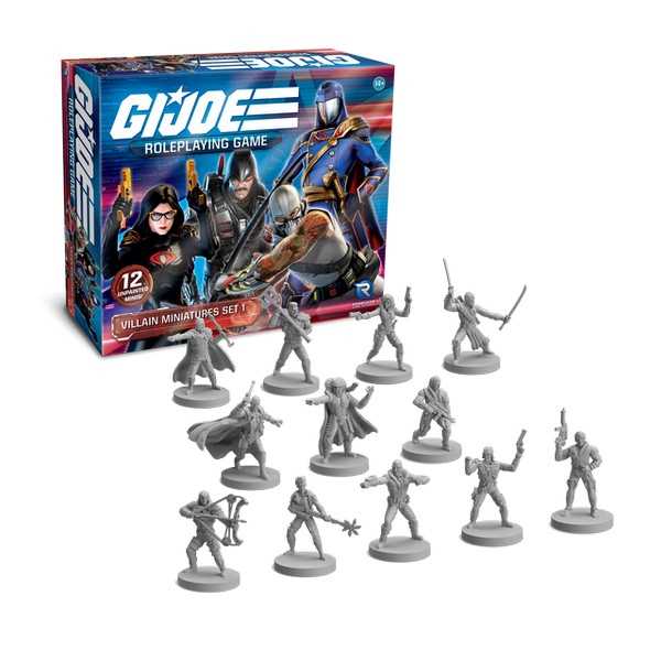 G.I. JOE Roleplaying Game Villain Miniatures Set 1 4