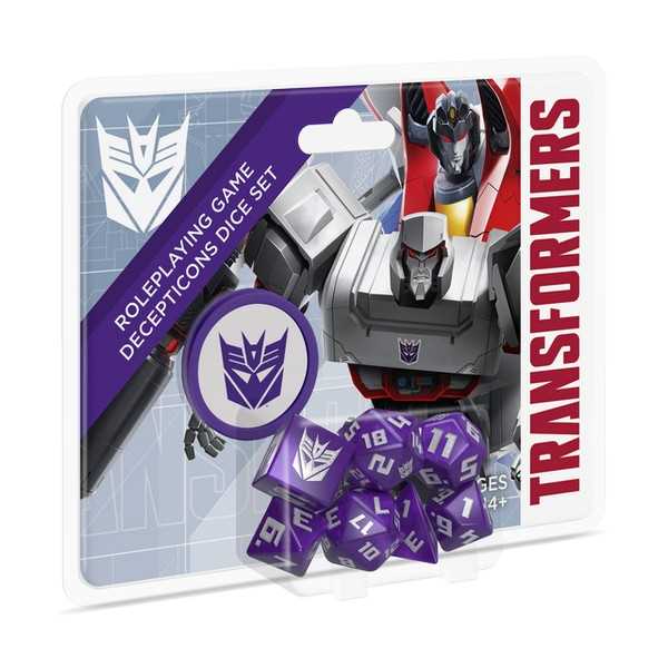 Transformers RPG Decepticon Dice Set by Renegade Game Studio 1