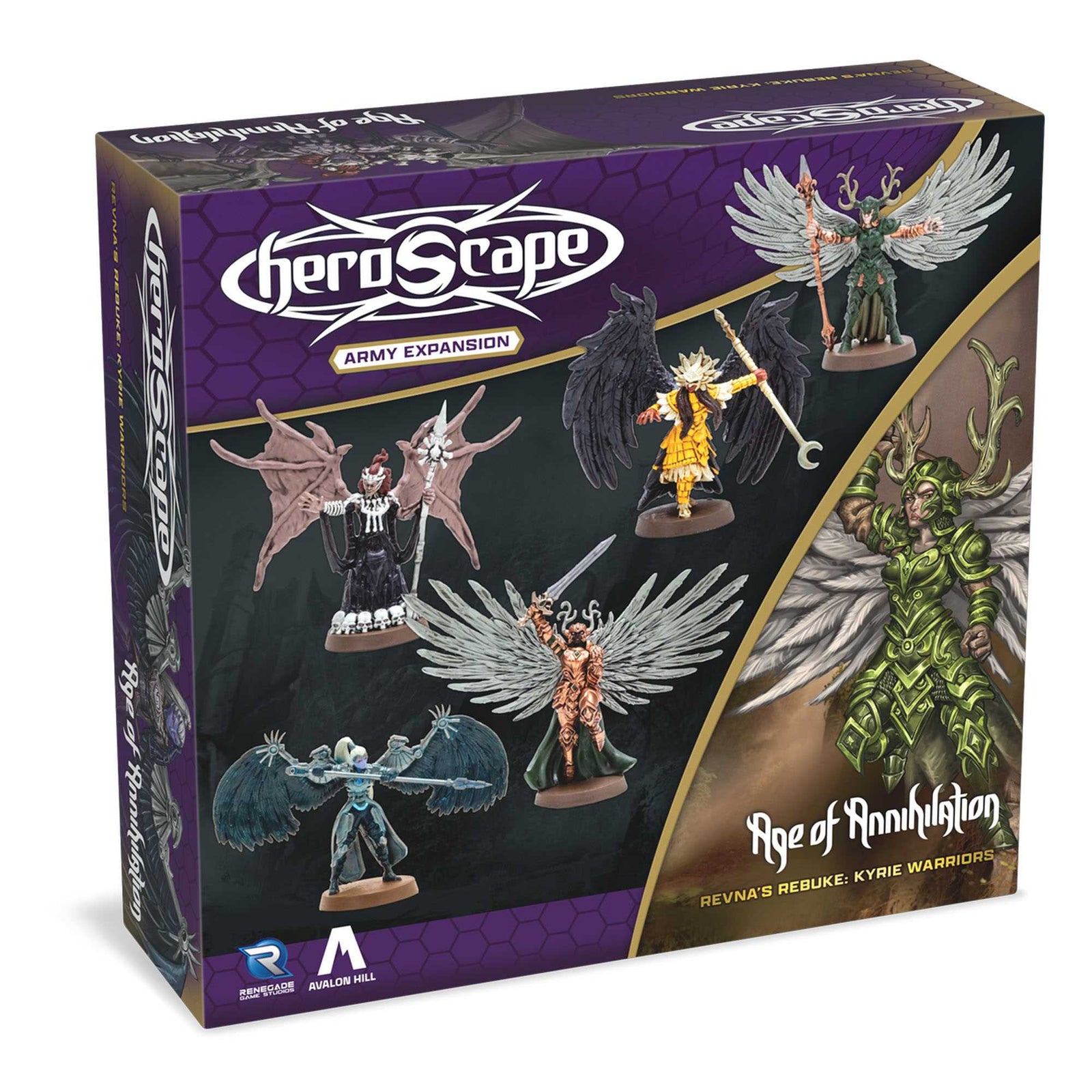 Heroscape: Revna’s Rebuke: Kyrie Warriors Army Expansion 1