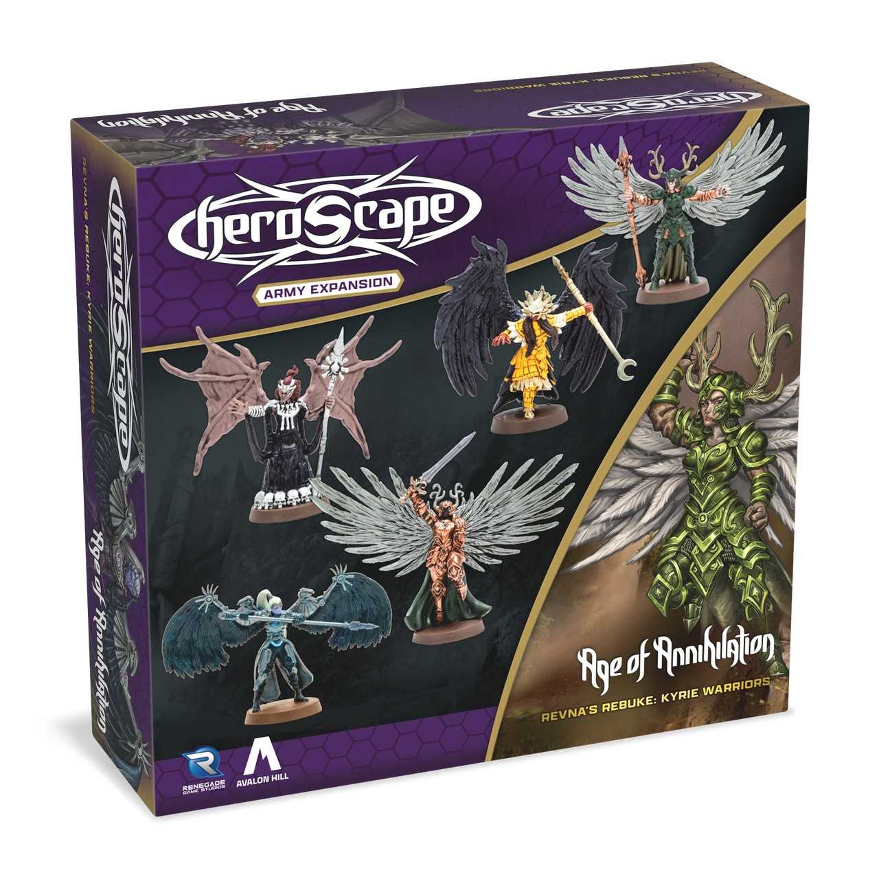 Heroscape: Revna’s Rebuke: Kyrie Warriors Army Expansion - Premium Painted Edition 1