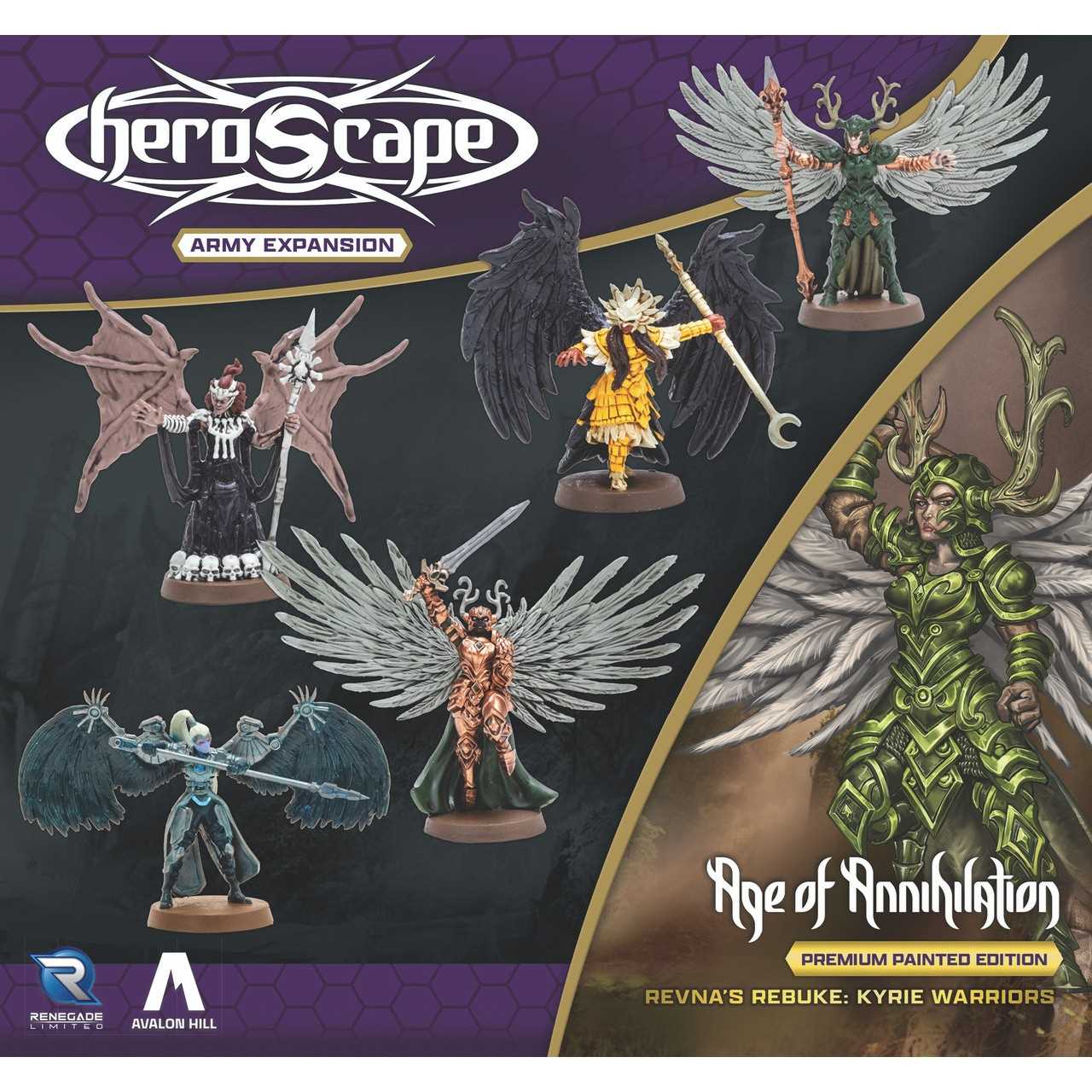 Heroscape: Revna’s Rebuke: Kyrie Warriors Army Expansion - Premium Painted Edition 2
