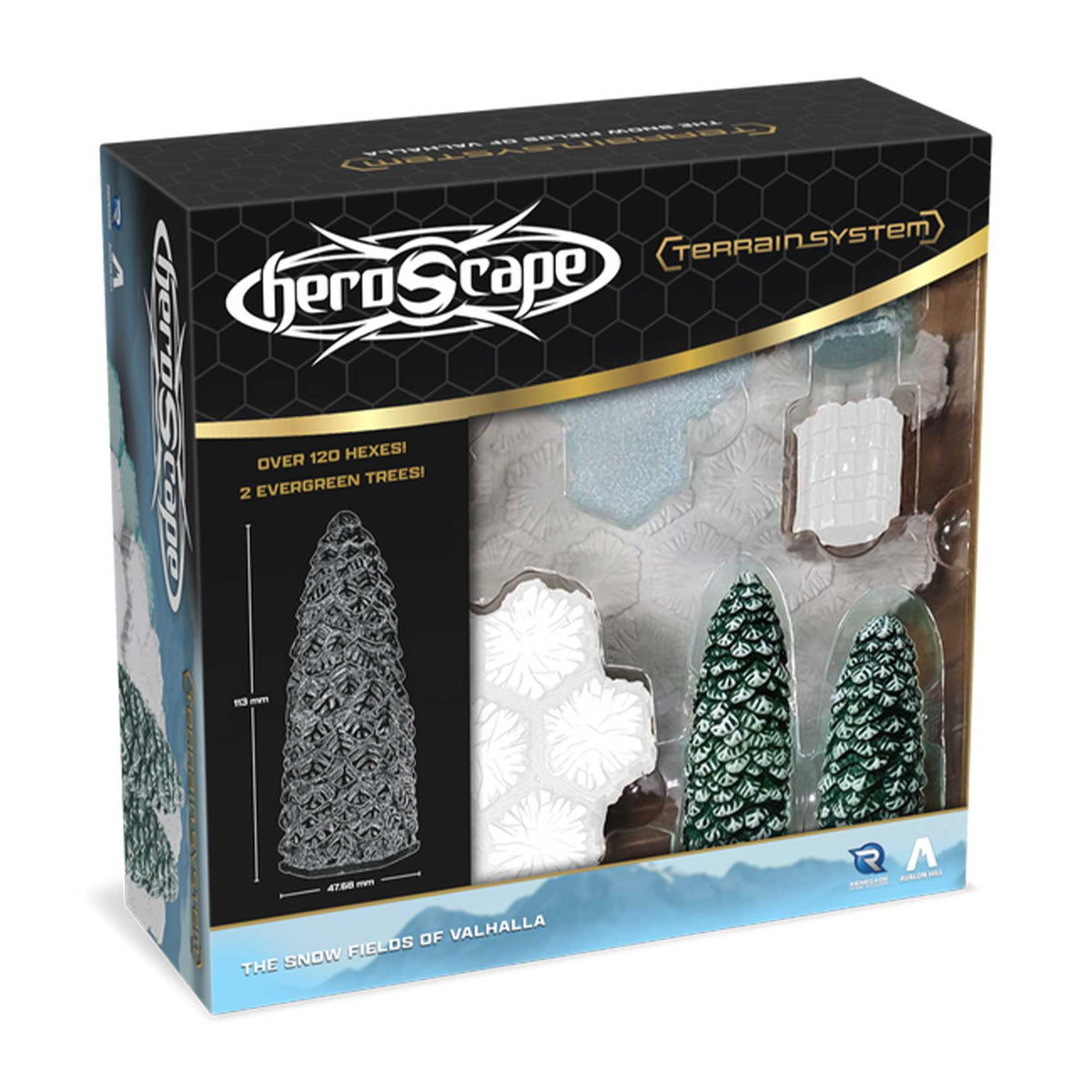 Heroscape: The Snow Fields of Valhalla Terrain Expansion 1