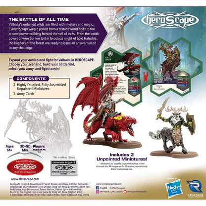 Heroscape: Rising Tide - Sonlen & Halushia, Scion of the Wild Army Expansion 3
