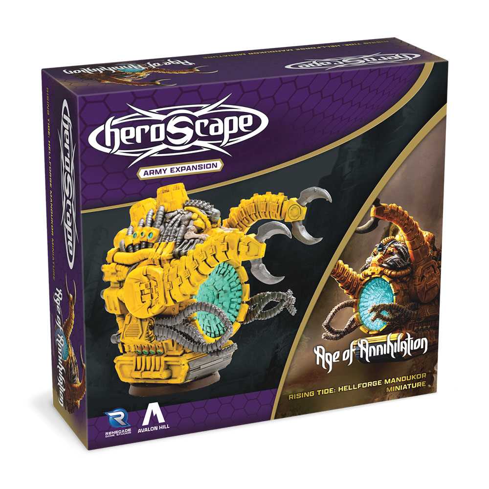 Heroscape Rising Tide Hellforge Mandukor Army Expansion Miniature Game by Renegade Studio 1