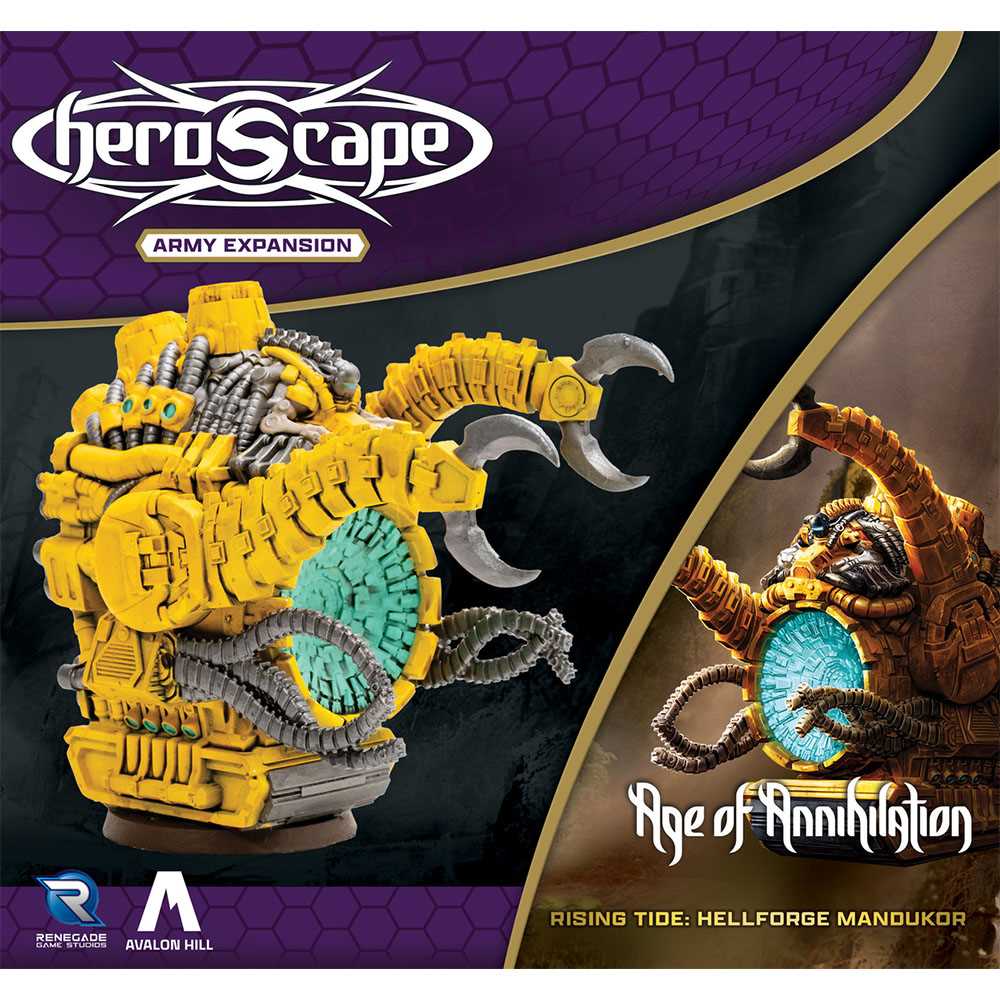 Heroscape Rising Tide Hellforge Mandukor Army Expansion Miniature Game by Renegade Studio 2