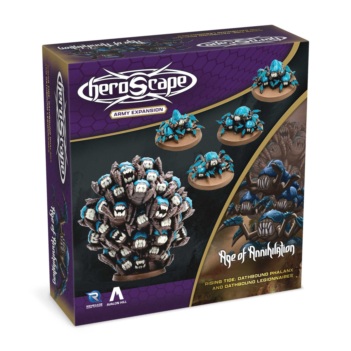 Heroscape: Rising Tide - Oathbound Phalanx and Oathbound Legionnaires Army Expansion 1