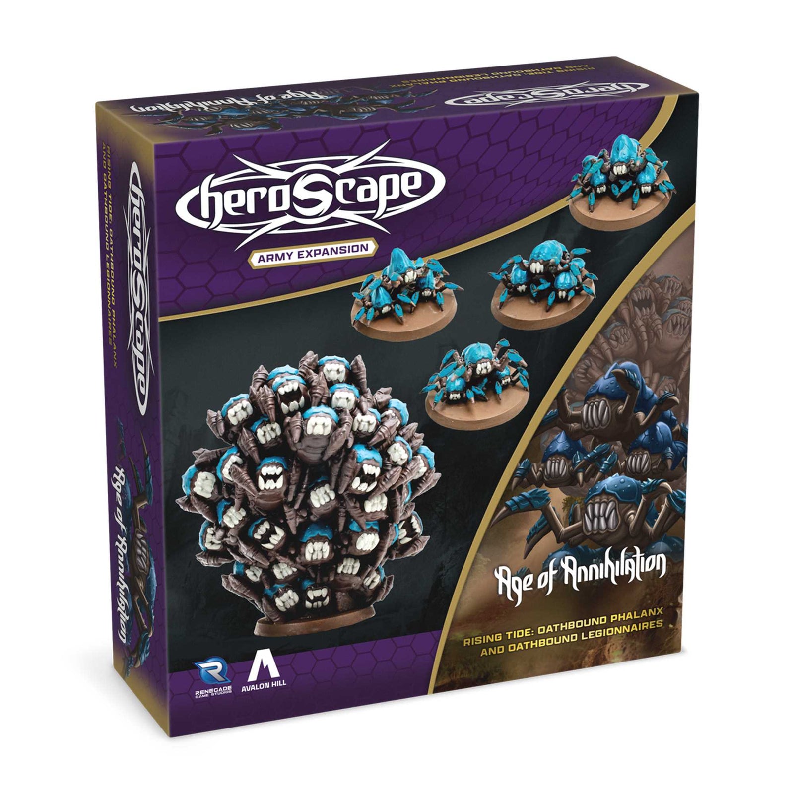 Heroscape: Rising Tide - Oathbound Phalanx and Oathbound Legionnaires Army Expansion 1