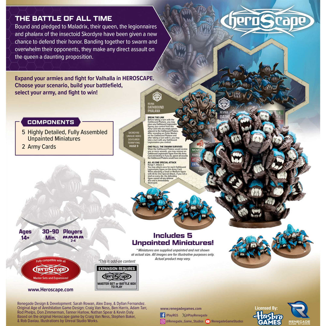 Heroscape: Rising Tide - Oathbound Phalanx and Oathbound Legionnaires Army Expansion