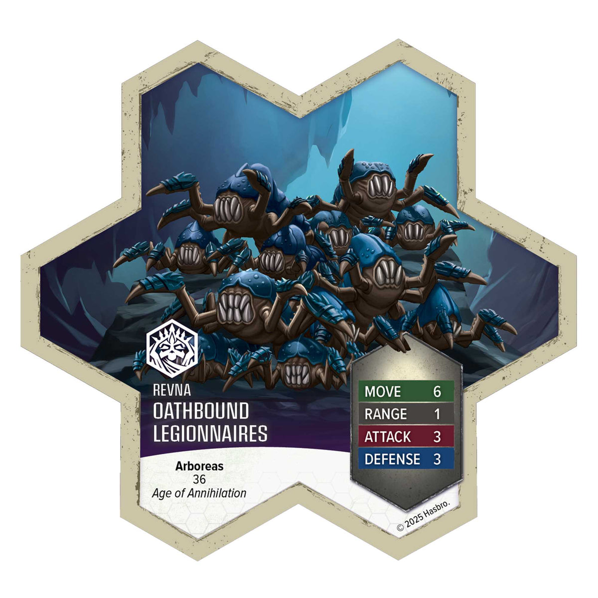 Heroscape: Rising Tide - Oathbound Phalanx and Oathbound Legionnaires Army Expansion 6