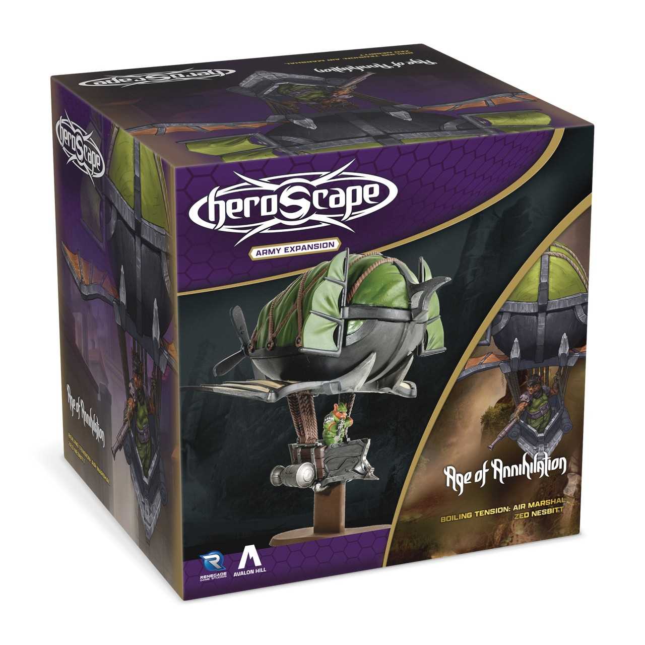 Heroscape Air Marshal Zed Nesbitt Army Expansion Miniature Game by Renegade Studio 1