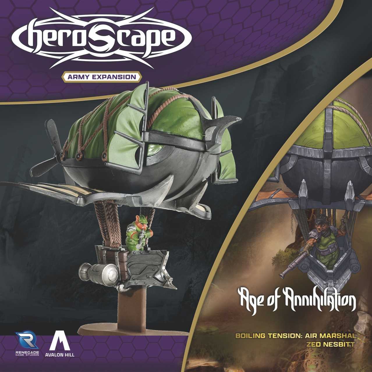 Heroscape Air Marshal Zed Nesbitt Army Expansion Miniature Game by Renegade Studio 2