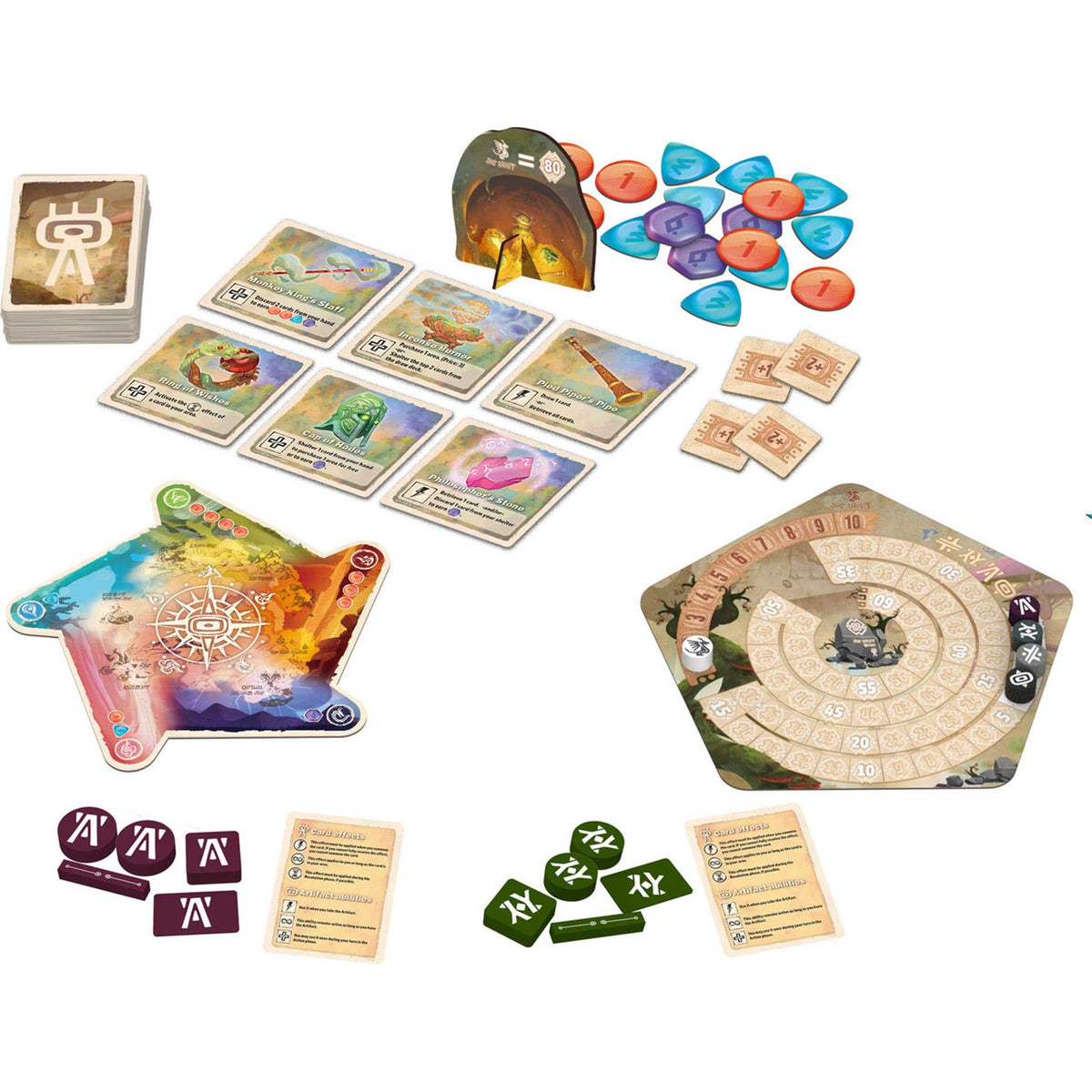 The Vale of Eternity Artifacts Expansion Board Game by Renegade Studio 5