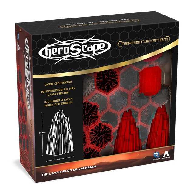 Heroscape: The Lava Fields of Valhalla Terrain Expansion 1
