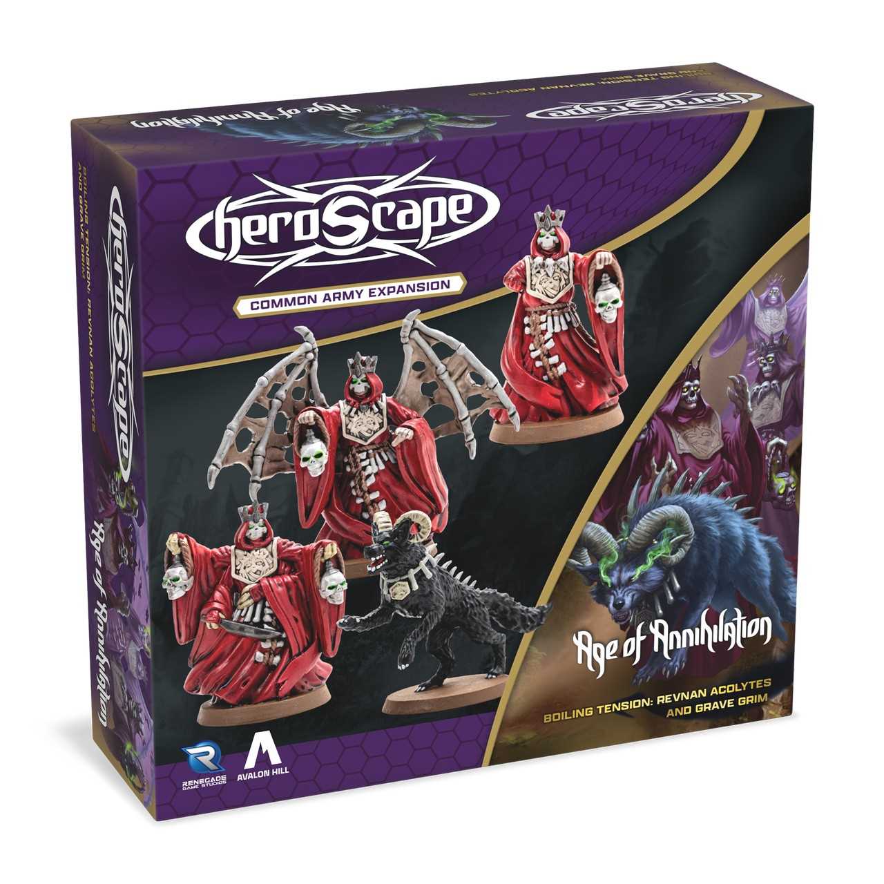 Heroscape Revnan Acolytes and Grave Grim Army Expansion Miniature Game by Renegade Studio 1