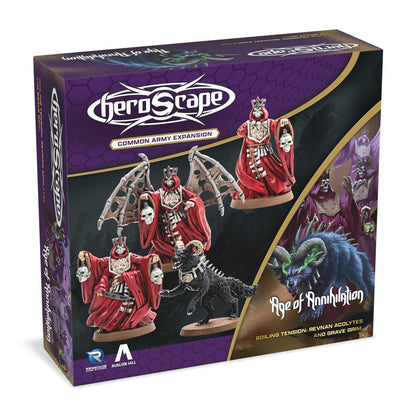 Heroscape Revnan Acolytes and Grave Grim Army Expansion Miniature Game by Renegade Studio 1