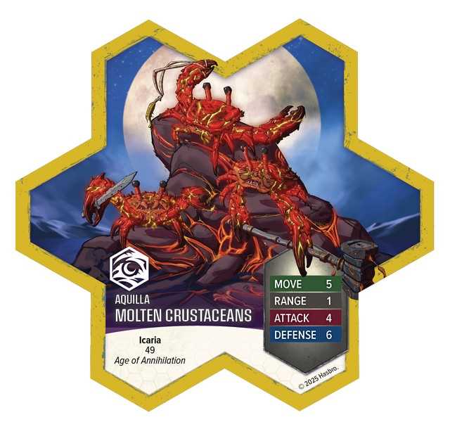 Heroscape Molten Crustaceans and Tanuki Tricksters Army Expansion Miniature Game by Renegade Studio 3