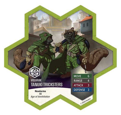 Heroscape Molten Crustaceans and Tanuki Tricksters Army Expansion Miniature Game by Renegade Studio 5