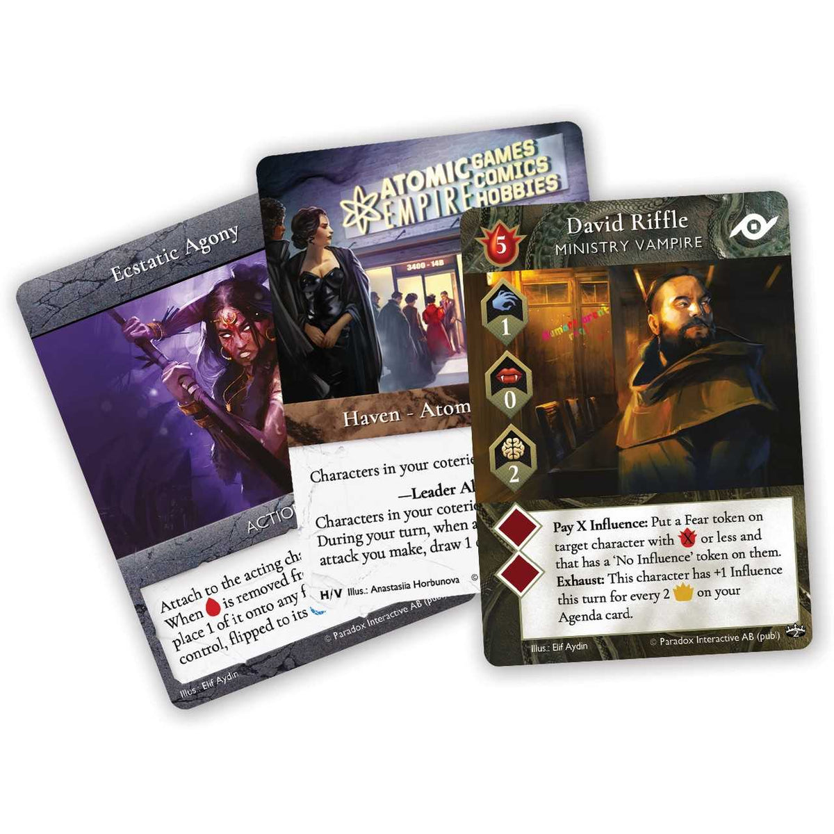 Vampire: The Masquerade Rivals - Expandable Card Game - Royalty Pack 2 3