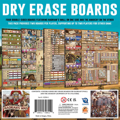 Hadrian's Wall and The Anarchy Dry Erase Boards 2