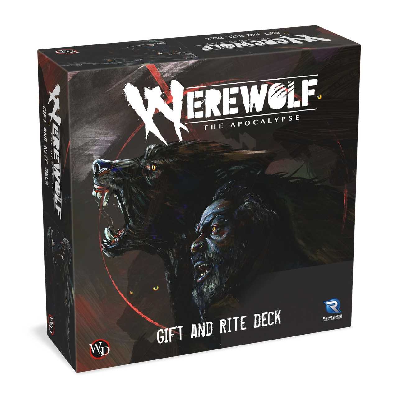 Werewolf The Apocalypse 5th Edition Roleplaying Game Gift and Rite Deck Gaming Accessory by Renegade Studio