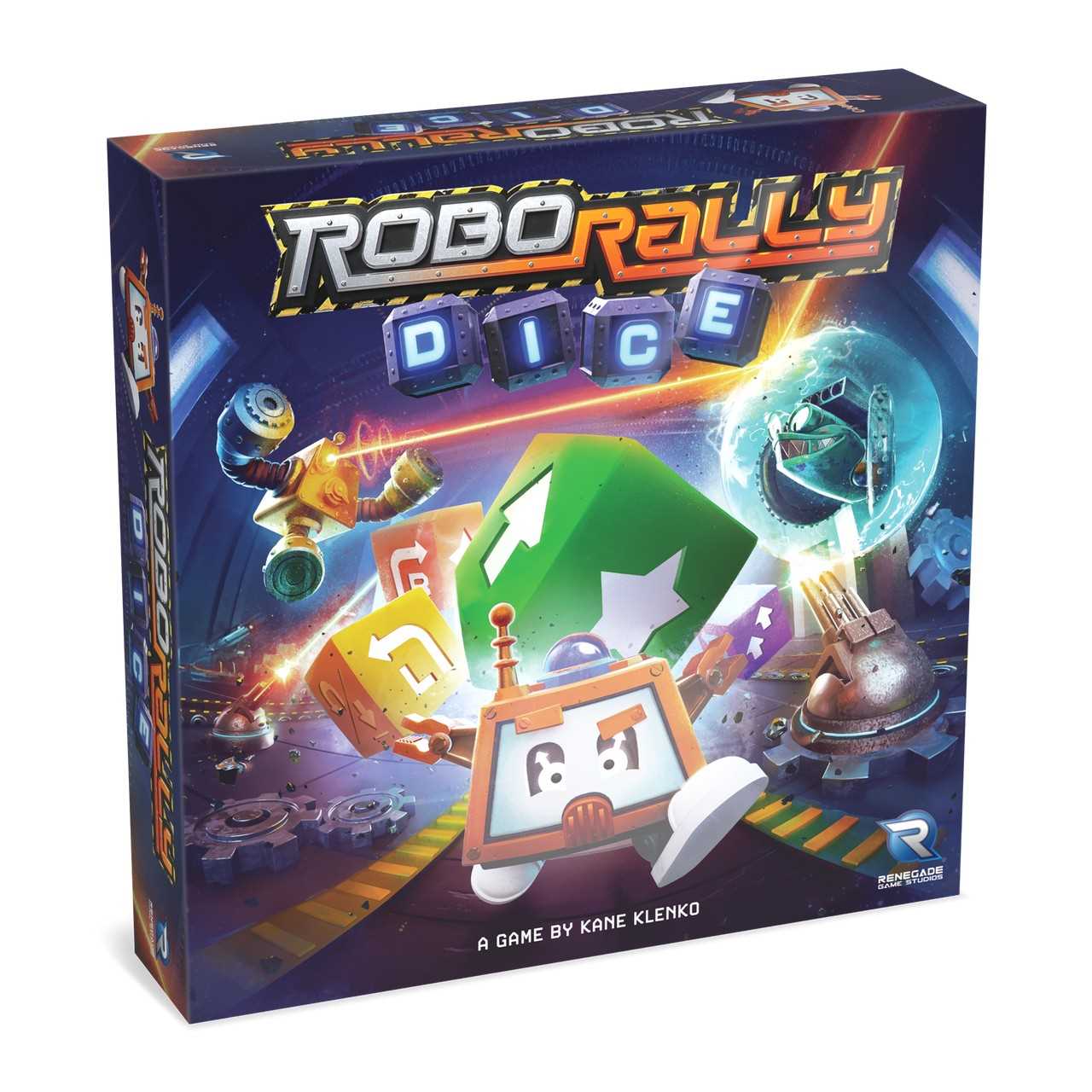 Robo Rally Dice Board Game by Renegade Studio 1