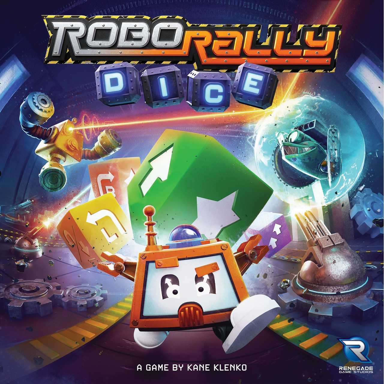 Robo Rally Dice Board Game by Renegade Studio 2