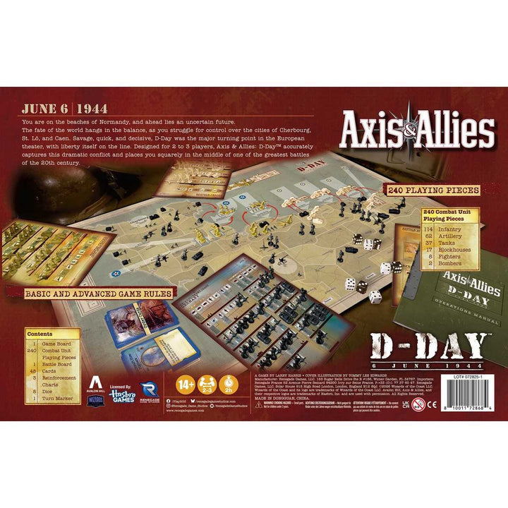 Axis and Allies D-Day Board Game