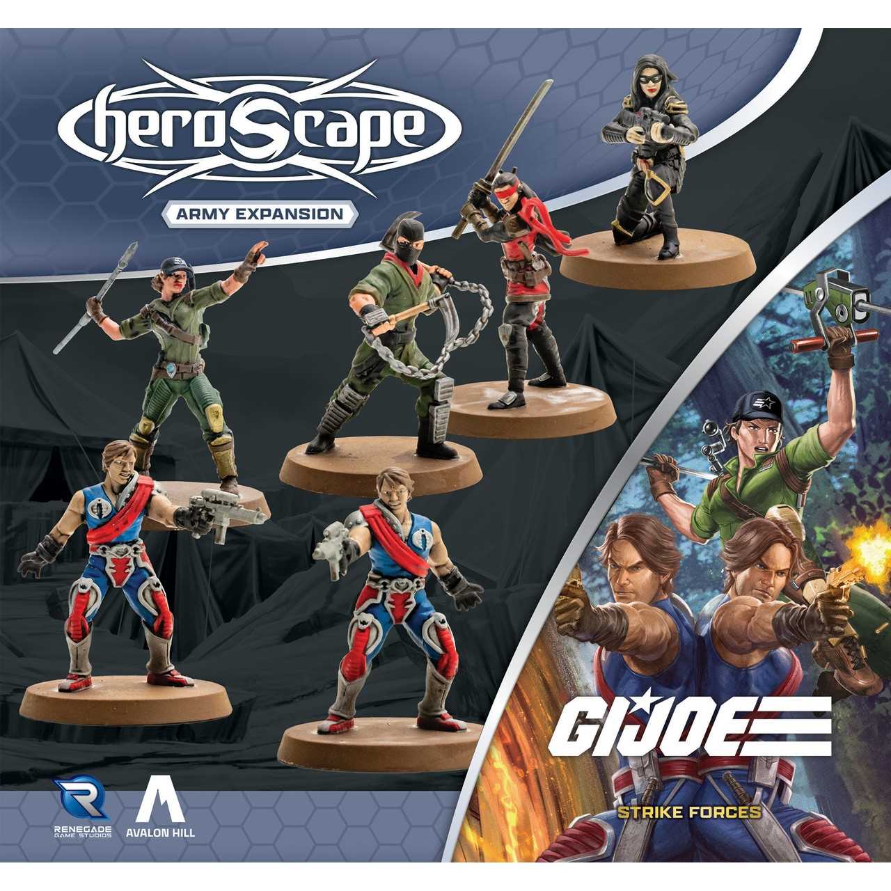 G I JOE Heroscape Strike Forces Army Expansion Board Game by Renegade Studio 2