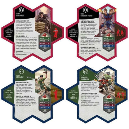 G I JOE Heroscape Strike Forces Army Expansion Board Game by Renegade Studio 4