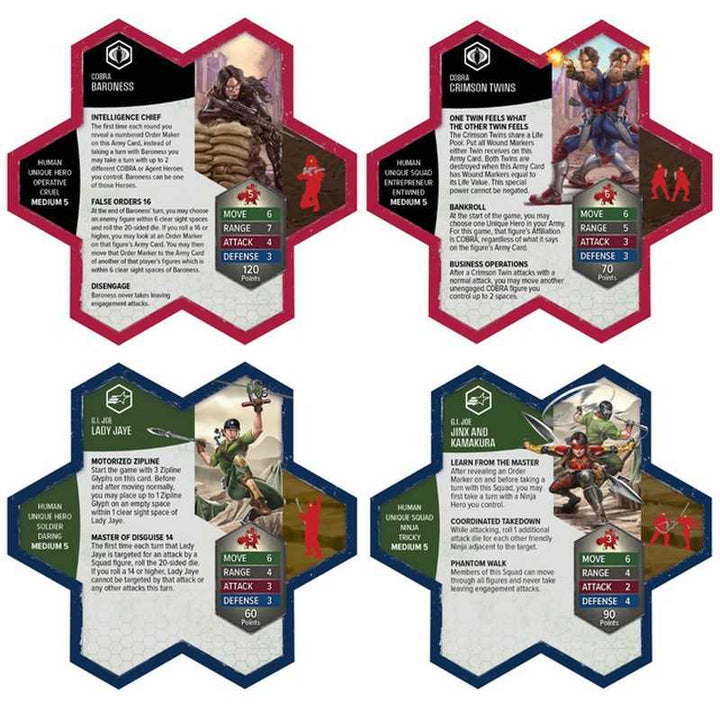 G I JOE Heroscape Strike Forces Army Expansion Board Game by Renegade Studio 4