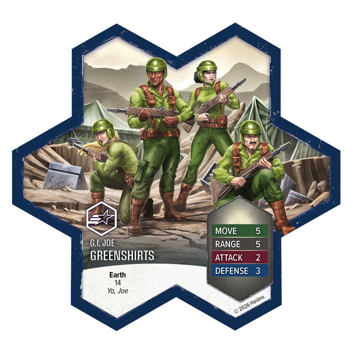 G I JOE Heroscape Greenshirts and Battle Copter Army Expansion Board Game by Renegade Studio 4