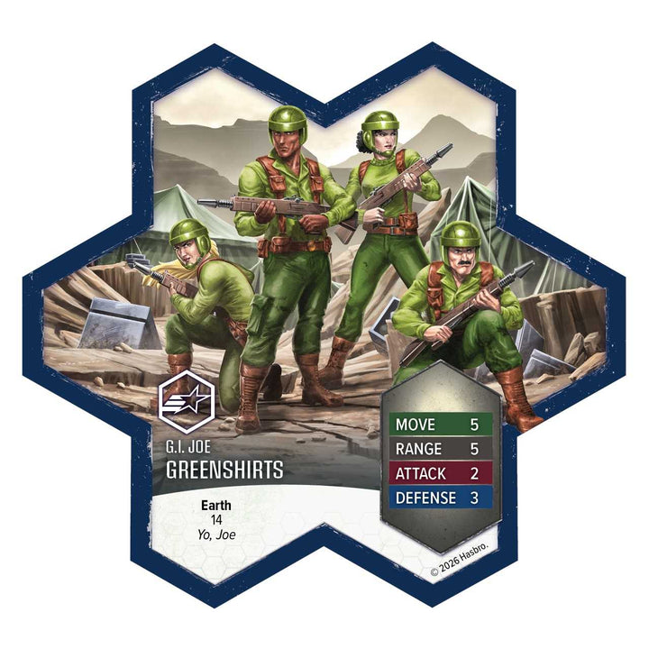 G I JOE Heroscape Greenshirts and Battle Copter Army Expansion Board Game by Renegade Studio 4