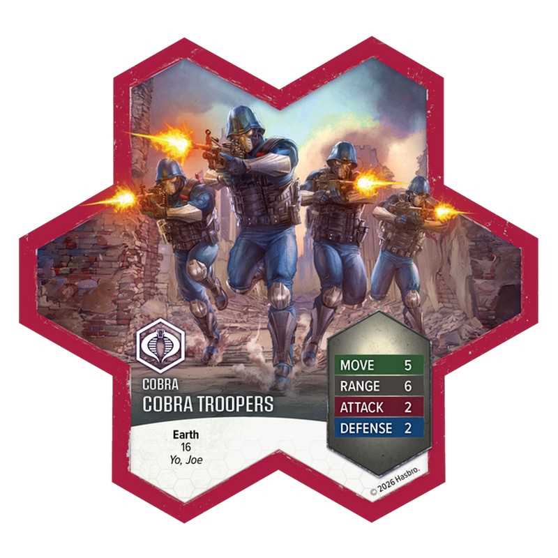 G I JOE Heroscape COBRA Troopers and COBRA Flight Pod Army Expansion Board Game by Renegade Studio 4