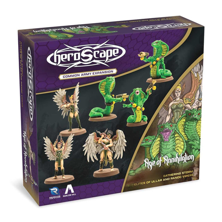 Heroscape: Elites of Ullar and Ranoc Vipers Army Expansion 1