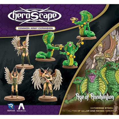 Heroscape: Elites of Ullar and Ranoc Vipers Army Expansion 2