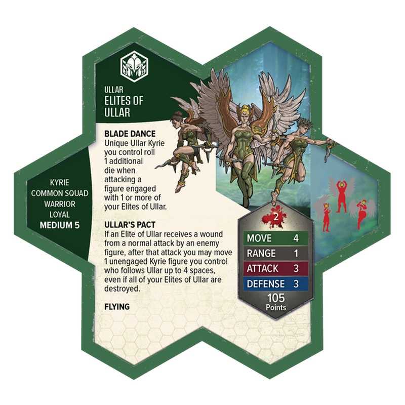 Heroscape: Elites of Ullar and Ranoc Vipers Army Expansion 6