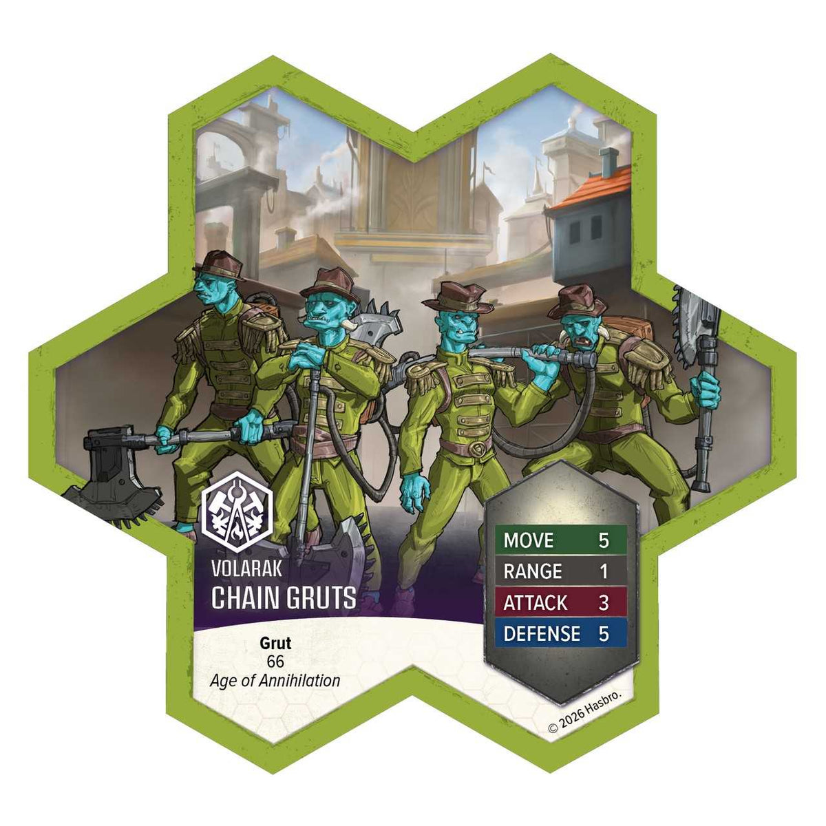 Heroscape: Chain Gruts and Ramosaur Rider Army Expansion 3