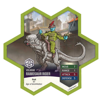 Heroscape: Chain Gruts and Ramosaur Rider Army Expansion 5