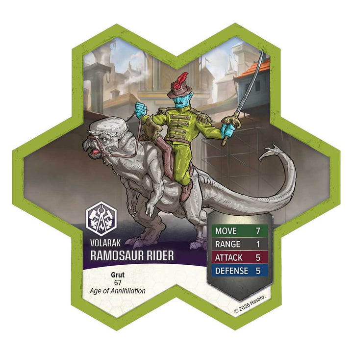 Heroscape: Chain Gruts and Ramosaur Rider Army Expansion 5