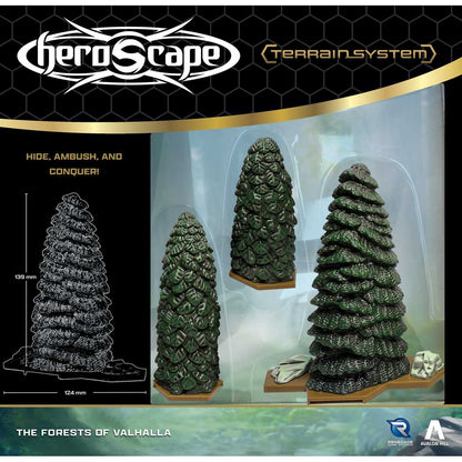 Heroscape Forests of Valhalla Terrain Expansion Board Game by Renegade Studio 2