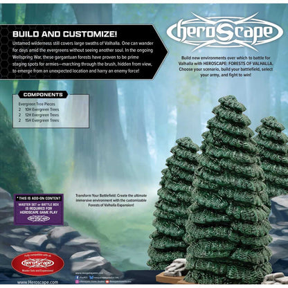Heroscape Forests of Valhalla Terrain Expansion Board Game by Renegade Studio 3