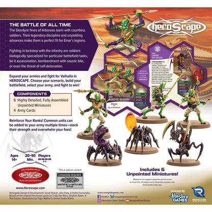 Heroscape Skordyre Soldiers Army Expansion Miniatures Game Expansion