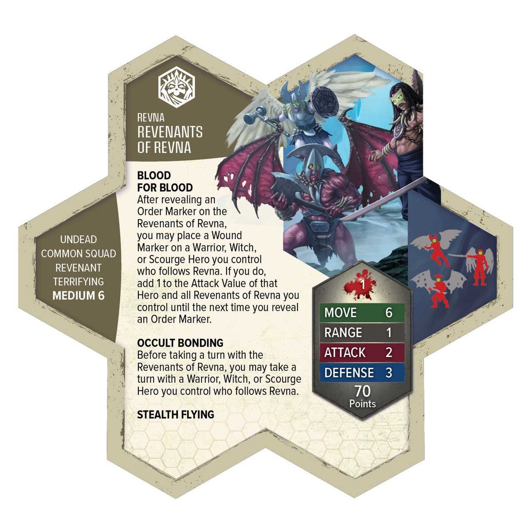 Heroscape Revenants of Revna and Nuckelavee Army Expansion Miniatures Game Expansion