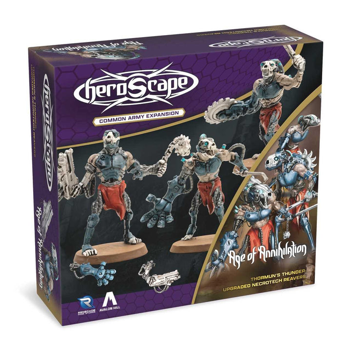 Heroscape Upgraded Necrotech Reavers Army Expansion Miniatures Game Expansion