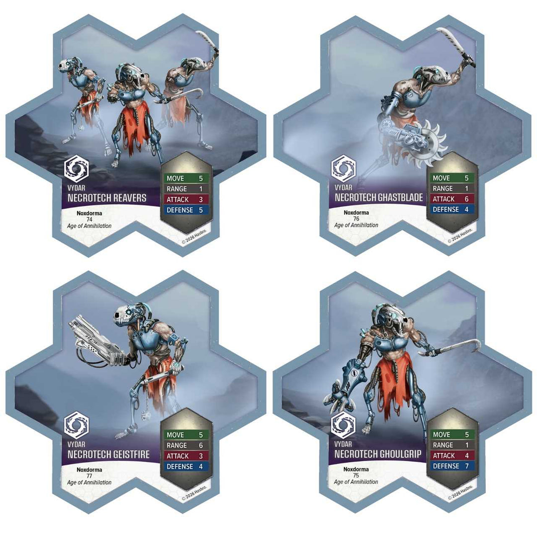 Heroscape Upgraded Necrotech Reavers Army Expansion Miniatures Game Expansion
