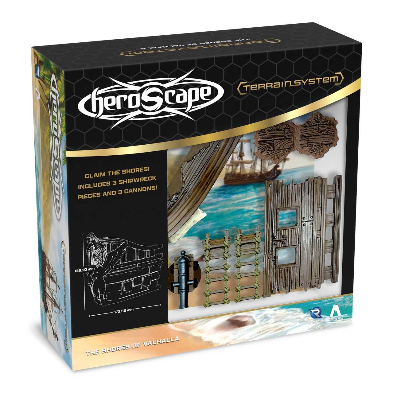Heroscape Shores of Valhalla Terrain Expansion Miniatures Game Expansion